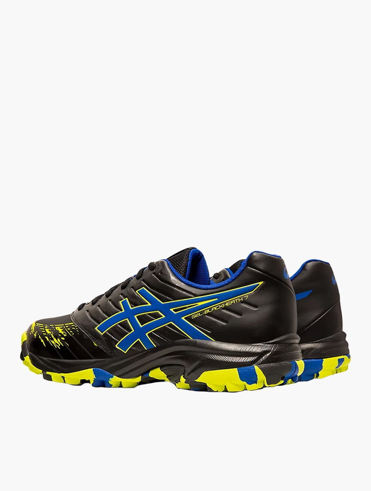 MyRunway Shop Asics Black Blue Gel Blackheath 7 Hockey Boots